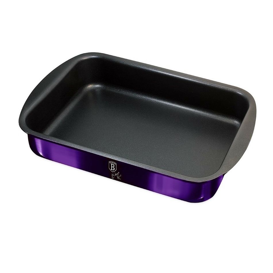 Tavă de copt Berlinger Haus Purple Metallic Line, , cu suprafață din titan, 40 x 28,5 cm