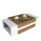 Masă de cafea Nora White Walnut
