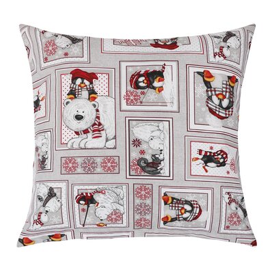 Bellatex Prevleka za blazino Zimni patchwork, 45 x45 cm