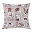Bellatex Prevleka za blazino Zimni patchwork, 45 x45 cm