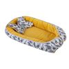 Babymatex Gnezdo Velvet rumena, 55 x 80 cm