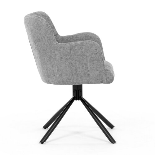 Sada jídelních židlí s vratným mechanismem DCH-T1122 GREY2, 2 ks