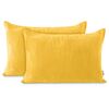 Restilo doppelseitiger Kissenbezug Plasha Gold, 50 x 70 cm, 2 St.