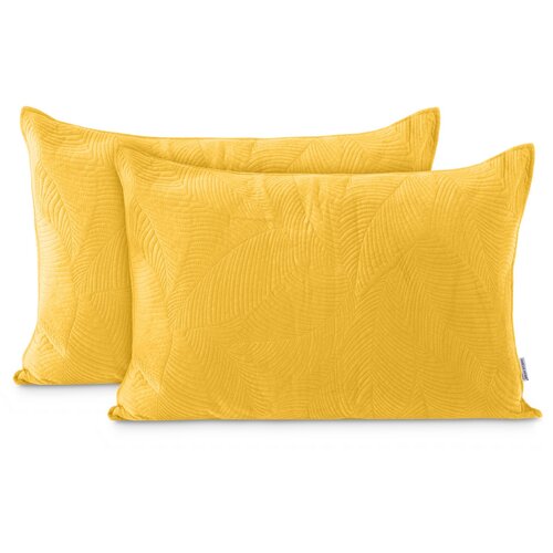 Restilo Oboustranný povlak na polštář Plasha zlatá, 50 x 70 cm, 2 ks