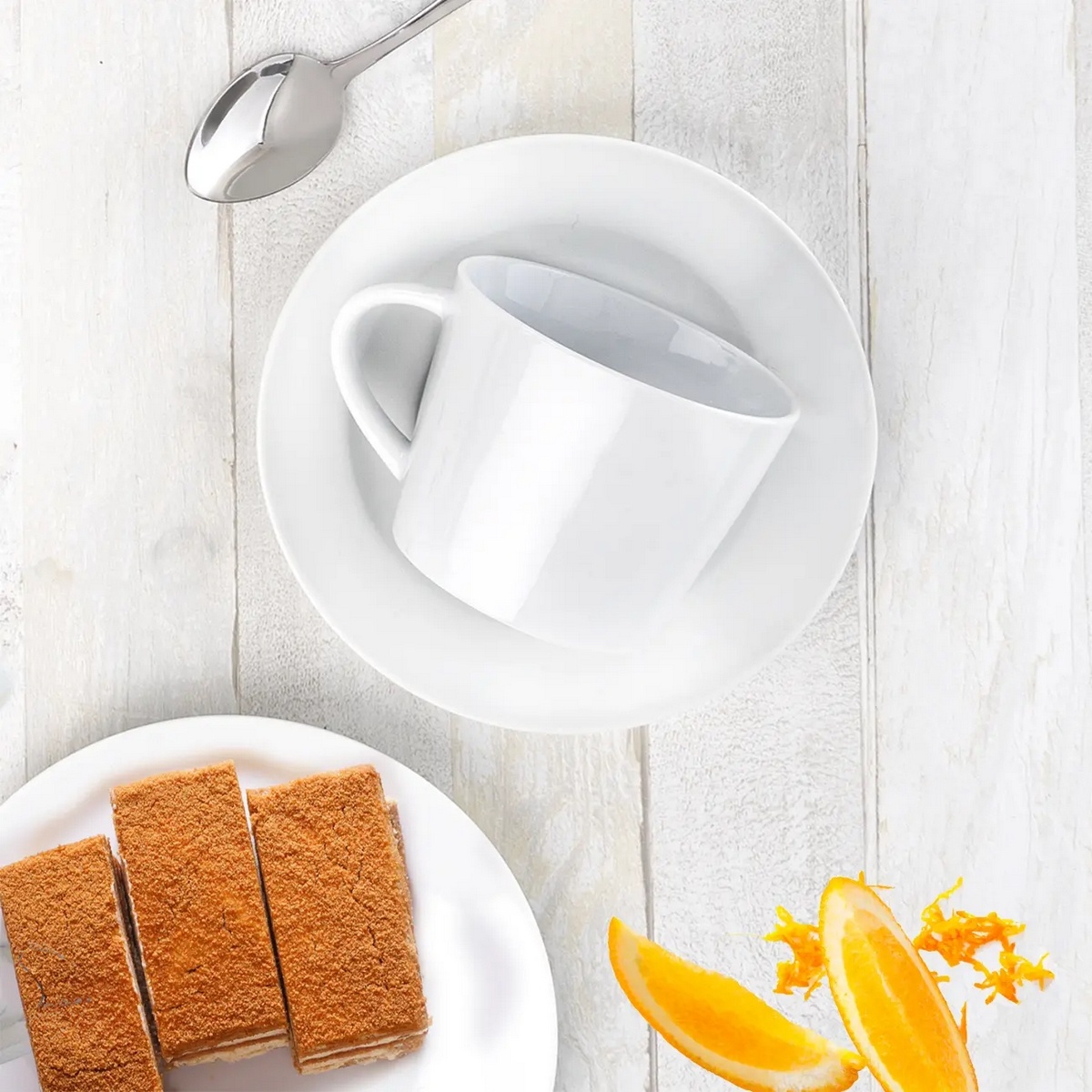 Orion Porcelánová hrnek s podšálkem Mona, 0,18 l - thumb (1)