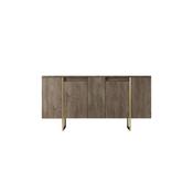 Szafka Luxe Walnut and Gold
