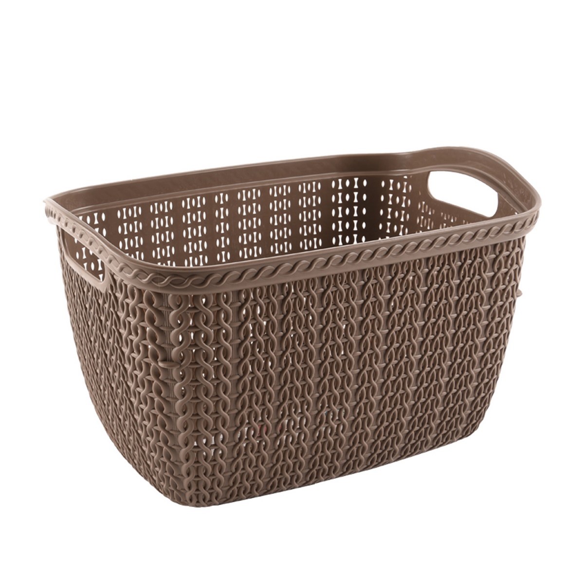 Orion Plastový koš na čisté prádlo Knit Hobby 30 l