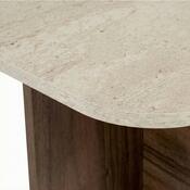 Konferenční stolek Kairo Travertine , Venezia Walnut