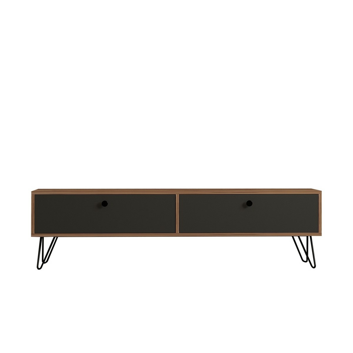 Televízny stolík Side Atlantic Pine and Black