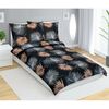 Bellatex Lenjerie de pat din bumbac Palm Leafnegru, 140 x 200 cm, 70 x 90 cm