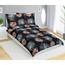 Bellatex Lenjerie de pat din bumbac Palm Leafnegru, 140 x 200 cm, 70 x 90 cm