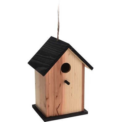 Vogelhaus Bird house Braun, 15,5 x 13 x 22 cmbraun  ,