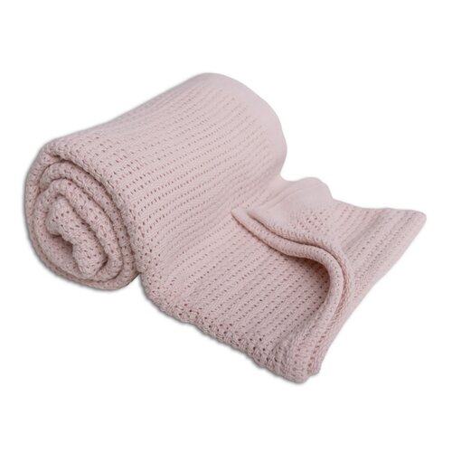 Detská deka Babymatex Lili Powder Pink, 75 x 100cm