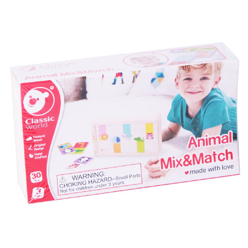 Classic world Domino zwierzęta, 30 szt.