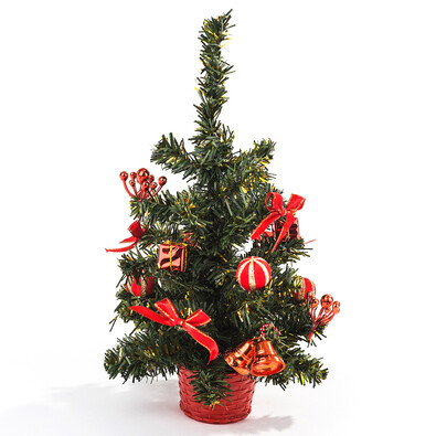 Vánočný stromeček zdobený