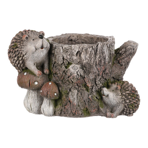 Ambalaj pentru flori, Butuc cu arici, 35 x 22 x 23 cm, MgO