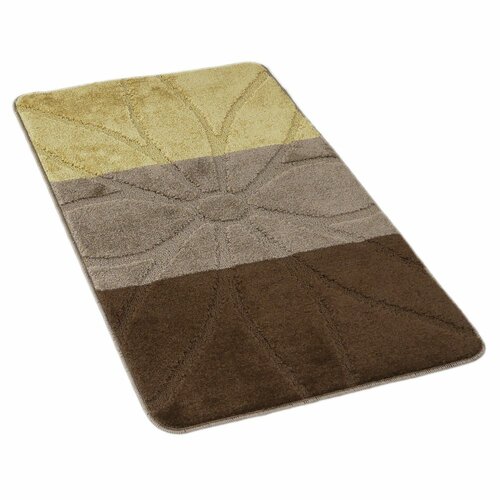 Kvalitex Килимок для ванної кімнати Helga,коричневий, 60 × 100 см