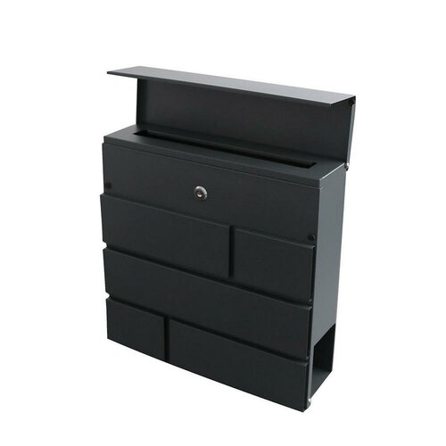 BRICKS postal box 370 x 370 x 105 mm, anthracite