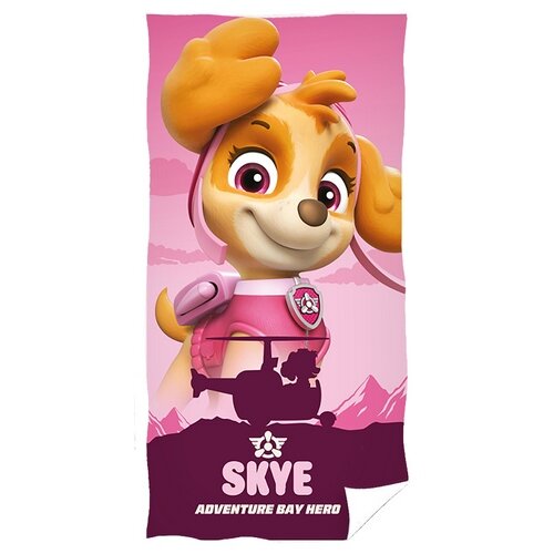 Badetuch für Kinder PAW Patrol Pilotin Skye, 70 x 140 cm