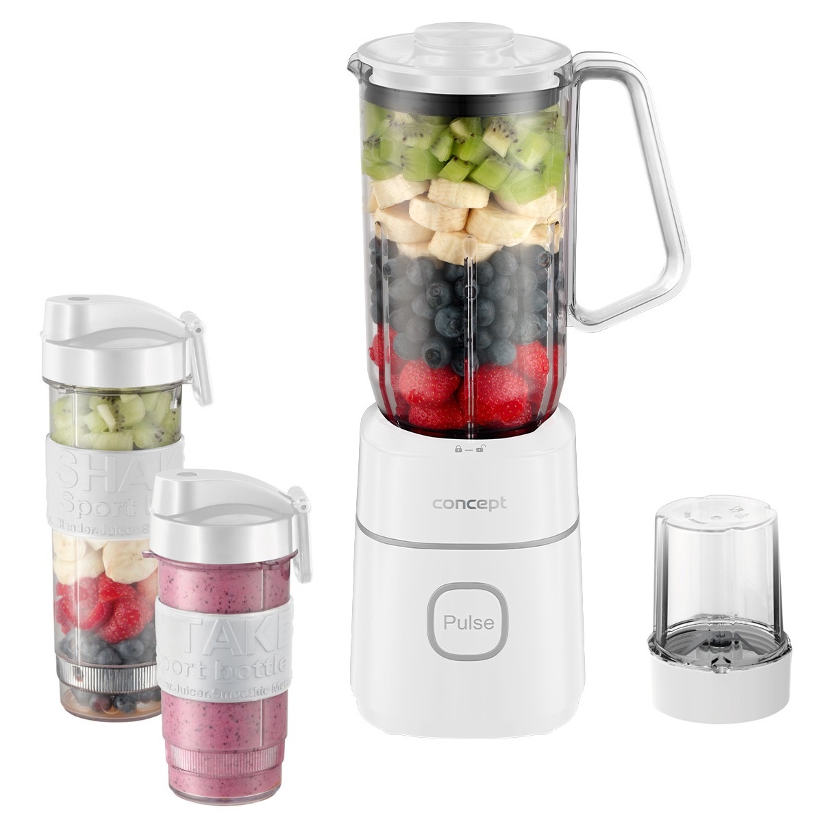 Vyrobnik smoothie Concept SM3491 biely