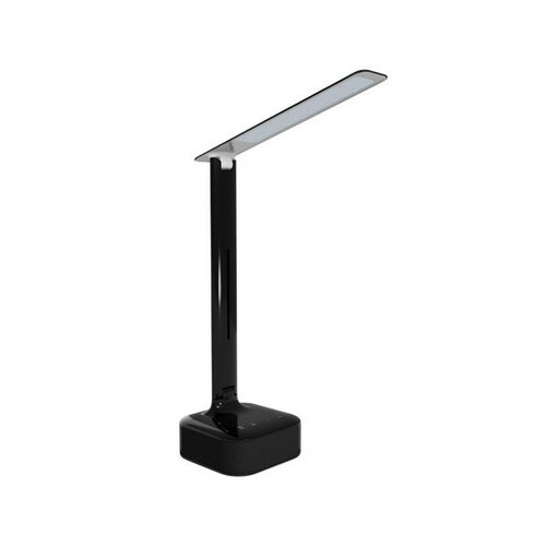 Levně Panlux Stolní LED lampa Robin Music s bluetooth reproduktorem černá, 7 W