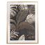 Slika na platnu v okvirju Palm leaf - zlati tisk,45 x 60 x 2,5 cm