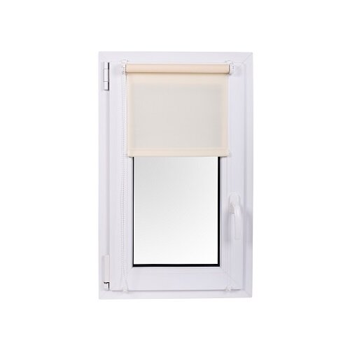 Рулонна штора ДЕНЬ і НІЧ бежева, 81 x 150 см