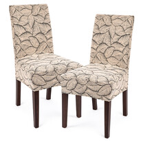 4Home Мультиеластичний чохол для стільця Comfort Plus Nature, 40 - 50 см, комплект 2 шт.