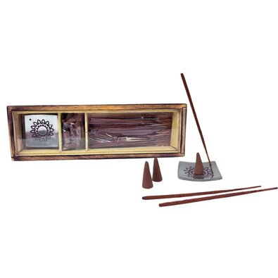 Set cadou din lemn cu bețișoare parfumate Arome,Patchouli