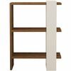 Knižnica Gaye Walnut White