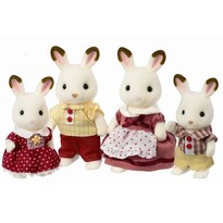 Sylvanian families 4150 rodina "Chocolate" králíků