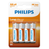Philips Bateria AA 1,5 V LongLife, 4 szt.