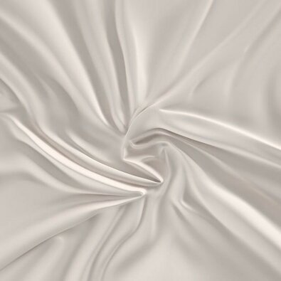 Простирадло Kvalitex Сатинове простирадло Luxurycollection біле, 100 x 200 см + 15 см