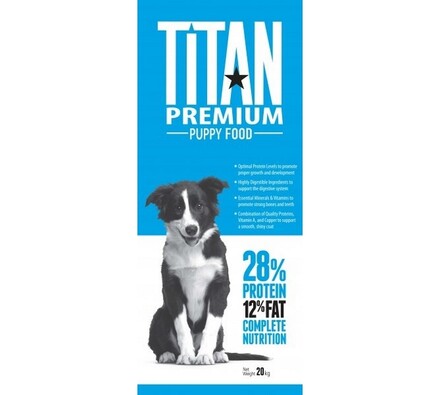 Titan premium krmivo pro štěňata, 20kg