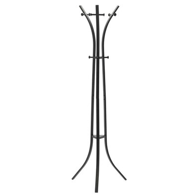 Aldotrade Vešiak stojaci HEMDE 184 cm, čierna