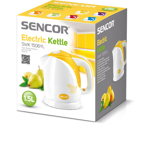 Sencor SWK 1506YL elektromos vízforraló
