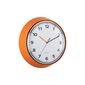Karlsson 6006OR designové nástěnné hodiny oranžová, pr. 34 cm