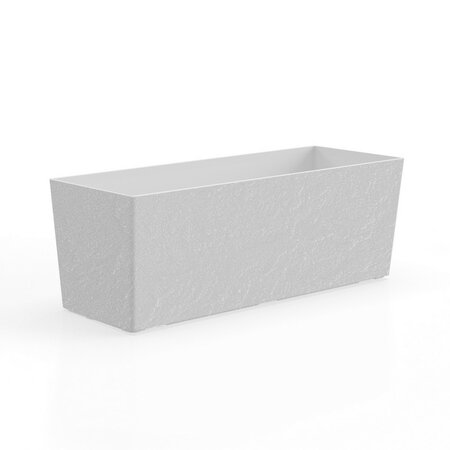 Gardenico Blumenkasten Florence Stone wei, 50 cm | 4Home - Spezialist fr  Ihr Zuhause