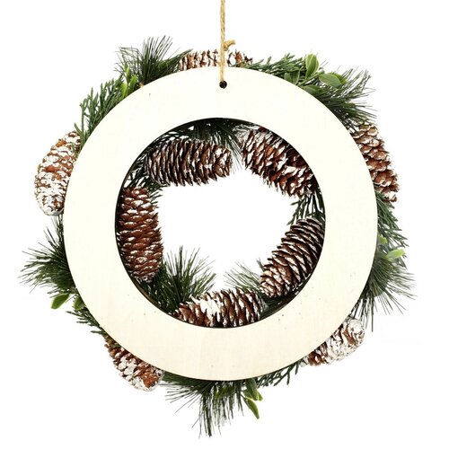 Weihnachtskranz „Milano“ mit Dekoration, 28 cm