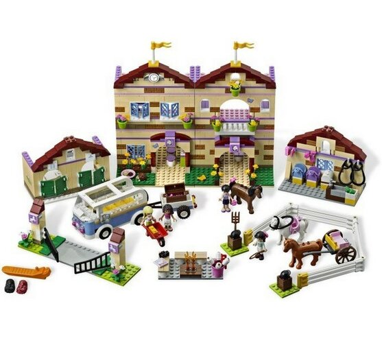Lego Friends Prázdninový jezdecký tábor, vícebarevná
