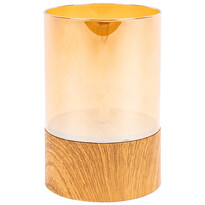 Світлодіодна свічка в склі Бурштин, 10 х  15 см