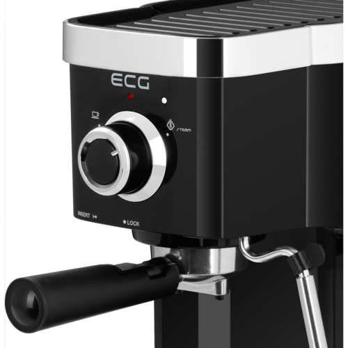 ECG ESP 20301 Black karos kávéfőző,1,25 l, fekete