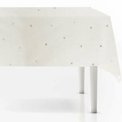 Vianočný obrus Golden Stars, 140 x 240 cm