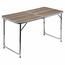 Cattara Teleskopski kamping miza Double, rjava