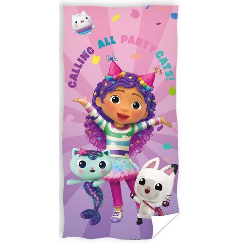 Дитячий рушник Gaby's Magic House Dance Party, 70x 140 см