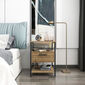 Nachttisch Alba Black