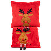 Pătură de Crăciun 4Home Happy Reindeer, 150 x 200 cm