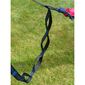 Șezlong suspendat pentru camping Happy Green 270 x140 cm, roșu