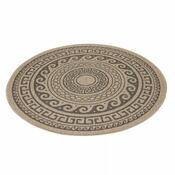 Preproga Comilla 0887 črna, premer 120 cm