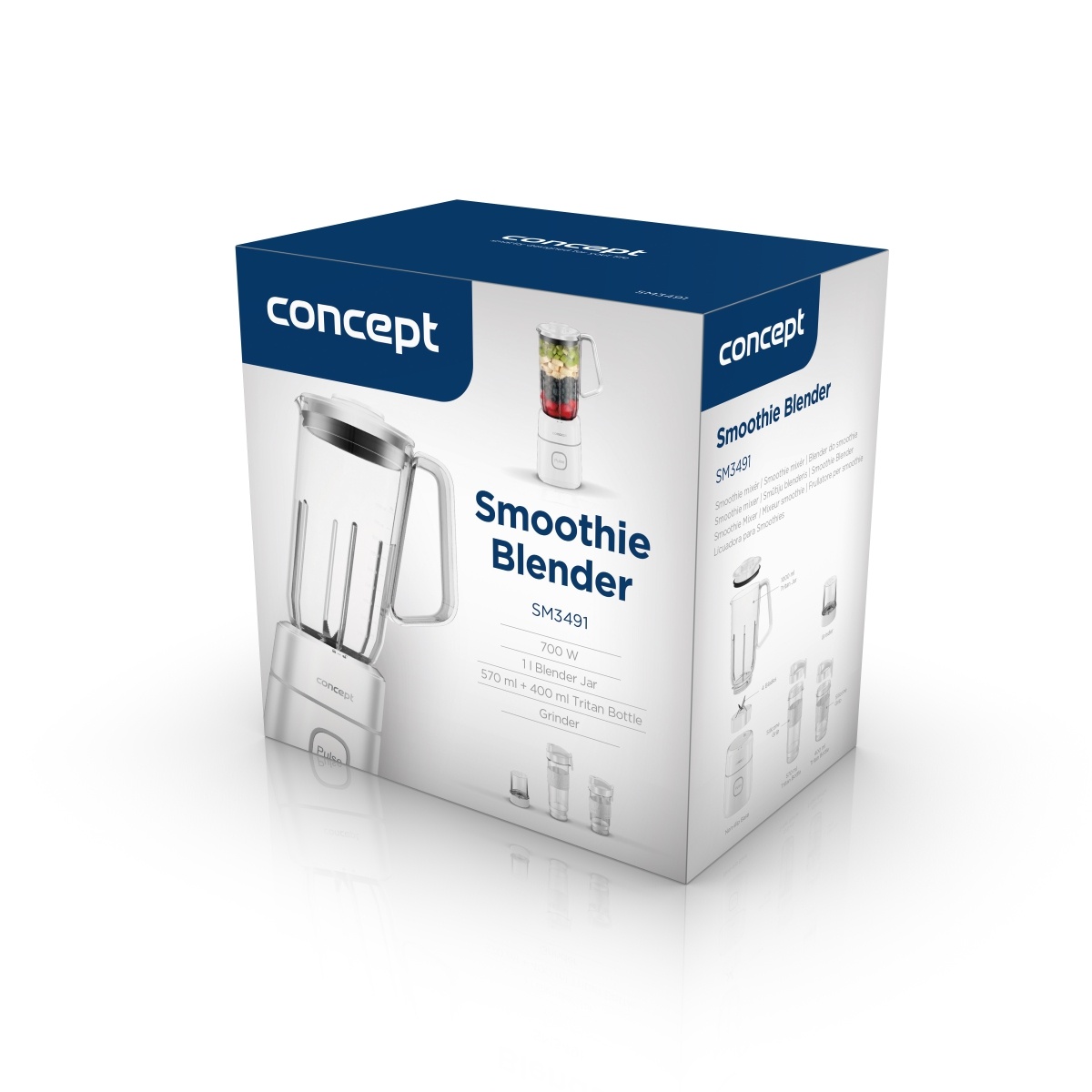Concept SM3491 smoothie maker, bílá - thumb (12)